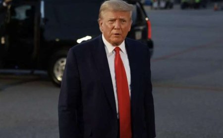 गिरफ्तारी के 20 मिनट बाद जेल से बाहर आए डोनाल्ड ट्रंप, जेल प्रशासन ने जारी किया मग शॉट