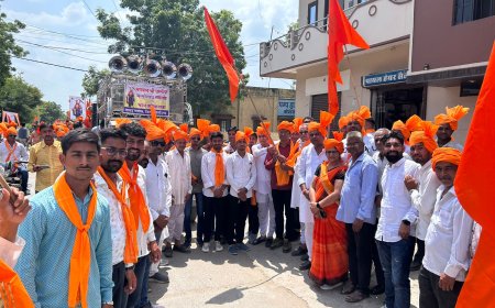 भगवान श्री धरणीधर की शोभायात्रा का आयोजन