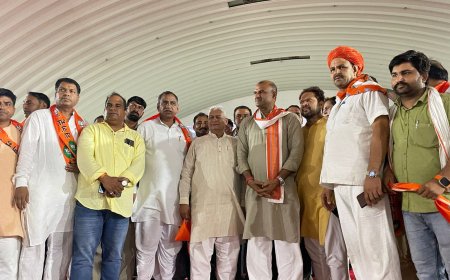 देर रात सांवलियाजी पहुंची परिवर्तन यात्रा, किए  दर्शन चित्तौड शहर में आज शाम होगी सभा  