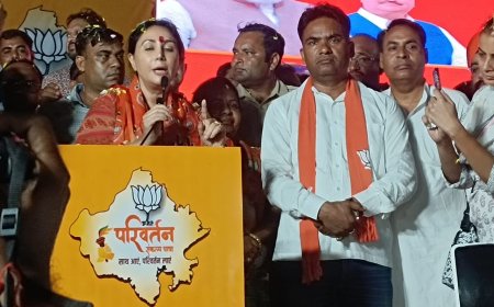 भाजपा परिवर्तन संकल्प यात्रा में हुआ शक्ति प्रदर्शन