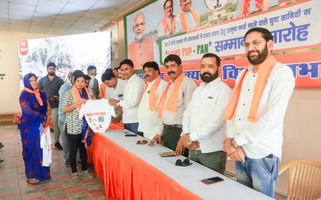  सरकार की योजनाओ का प्रभावी प्रचार प्रसार करने वाले समाज का गौरव