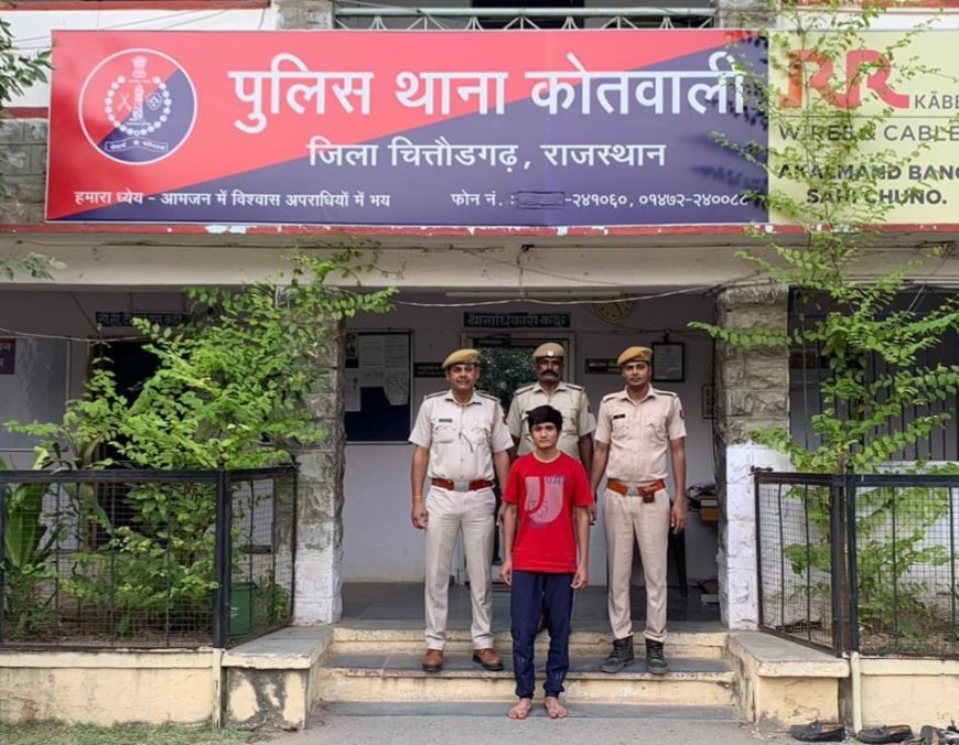 युवती को चाकू मारने वाला युवक गिरफ्तार