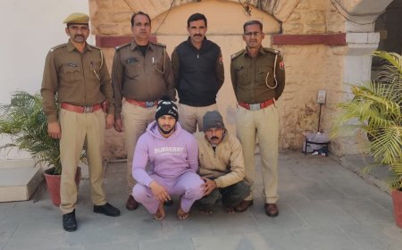 कार से 01 किलो 500 ग्राम अवैध अफीम जब्त 