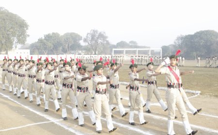 सैनिक स्कूल में मनाया 75वां गणतंत्र दिवस