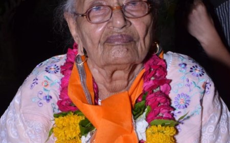 शतायुपार राम प्यारी देवी का  निधन