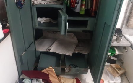 दिनदहाड़े पुलिस उपअधीक्षक कार्यालय से दौ सौ मीटर की दूरी से 50 तोला सोना एवं दल लाख की नकदी ले उडे चोर