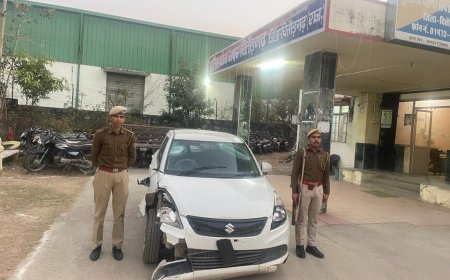 स्वीफ्ट कार से 108 किलोग्राम अवैध डोडा चुरा जब्त  