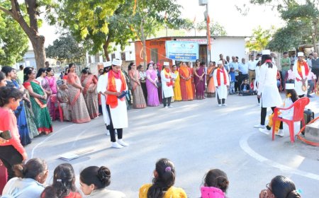 साइबर सुरक्षा आपके द्वार कार्यक्रम में नुक्कड़ नाटक का आयोजन