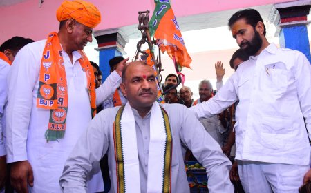 मोदी सरकार में कपासन सहित चित्तौडगढ लोकसभा के हर क्षेत्र का हुआ विकास - जोशी