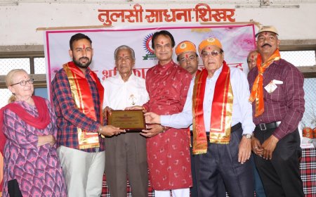 पर्यावरण प्रेमी उज्ज्वल दाधीच को मिला युवजन प्रतिभा सम्मान