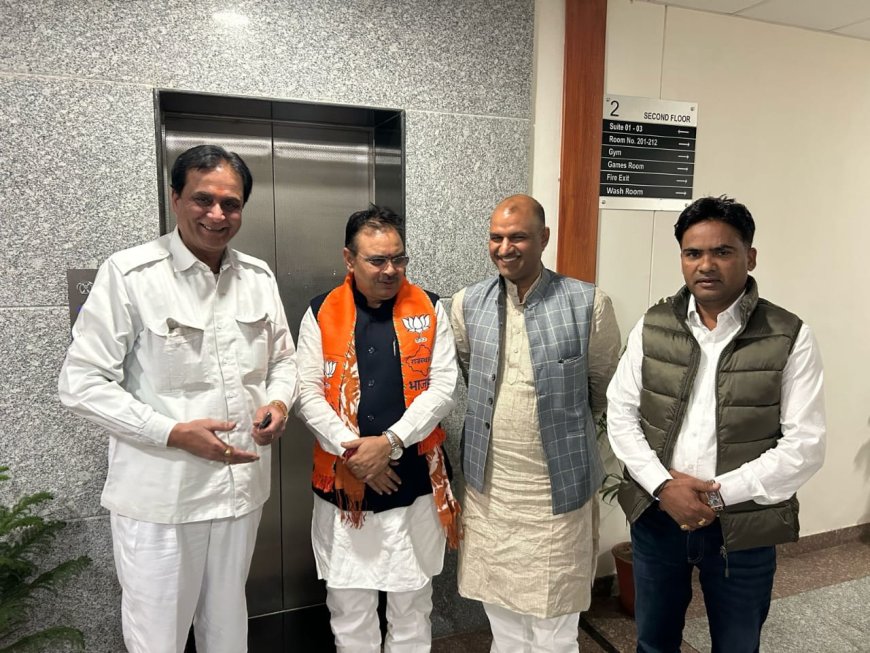 चन्द्रभान सीपी जोशी के एक होने के बाद अब भाजपा से निष्कासित कार्यकर्ता दो दिन में होंगे पार्टी में शामिल