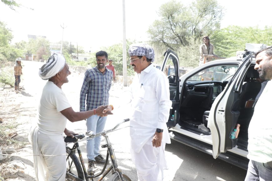 बदलाव की बयार है, सांसद से त्रस्त जनता तैयार है  आंजना