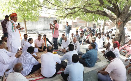 2 अप्रैल को प्रतापगढ़ विधानसभा क्षेत्र में पहुंचेगी कांग्रेस की जनदर्शन यात्रा 