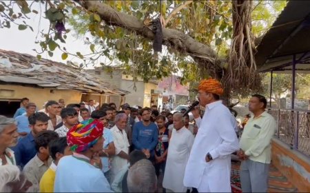 बेगूं–रावतभाटा क्षेत्र के मतदाताओं ने भ्रष्टाचार युक्त राज को मिटाने के लिए कांग्रेस प्रत्याशी आंजना को दिया पूर्ण समर्थन