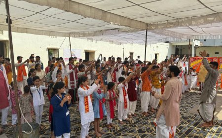 चित्तौड़गढ़ में संस्कार शिविर जारी