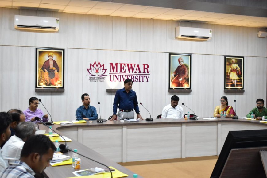 मेवाड़ यूनिवर्सिटी प्रदेश भर में खोलेगी स्किल डेवलपमेंट सेंटर