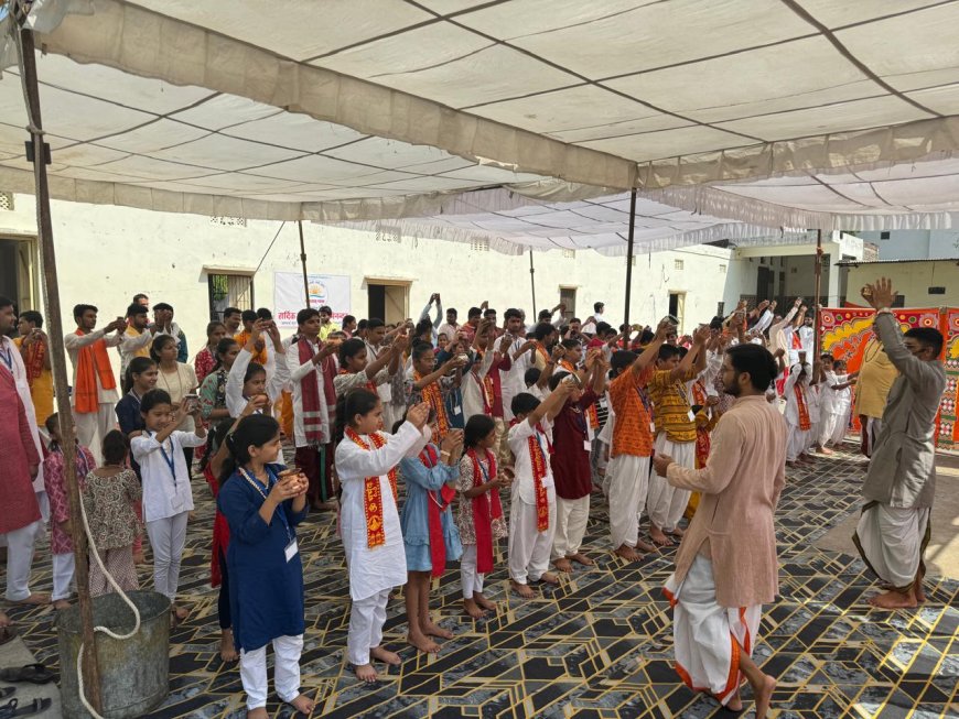 चित्तौड़गढ़ में संस्कार शिविर जारी