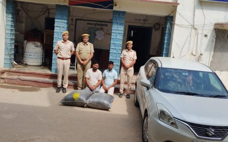  दो अलग-अलग कार्रवाई में 45 कलो डोडा चूरा और चार कलो 400 ग्राम अफीम सिहत तीन गिरफ्तार