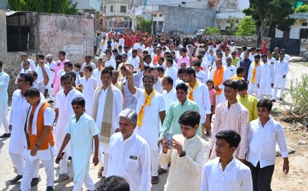 बस्सी में बड़े हर्षोल्लास से मनाया महेश नवमी पर्व 