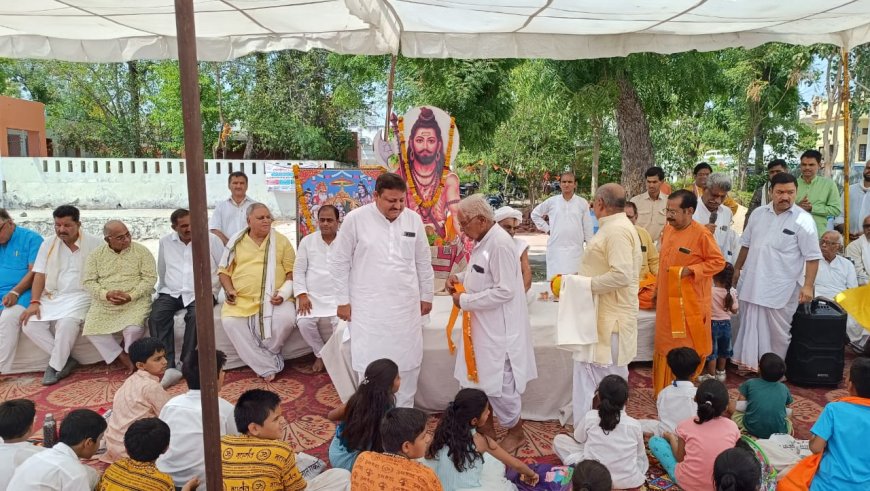 प्रथम  10 दिवसीय संस्कार  शिविर का समापन