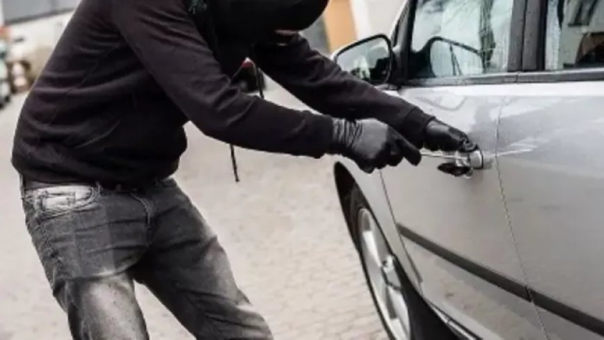 एएसपी के  आवास के बाहर खड़ी कार को ही चुरा कर ले गए