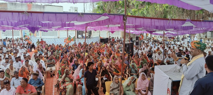 जनता ने मोदी सरकार के 10 सालों पर विश्वास व्यक्त किया, भाजपा का कमल खिलाया - सीपी जोशी