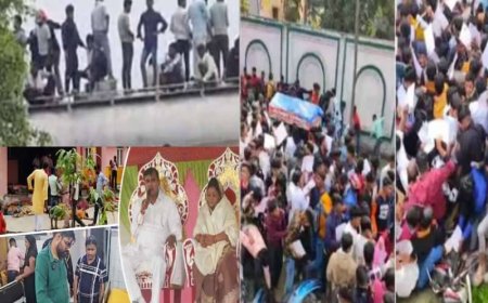 सत्संग के दौरान  भगदड़ 122 लोगों की मौत