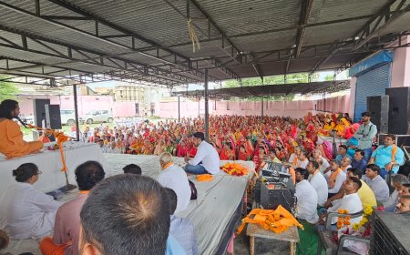 भागवत कथा कल्पवृक्ष के समान होती है - युवा संत अभयदास