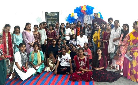 धनेश्वर महादेव के पवित्र स्थल पर 101 बहनों के हाथों रक्षा सूत्र बधवाए