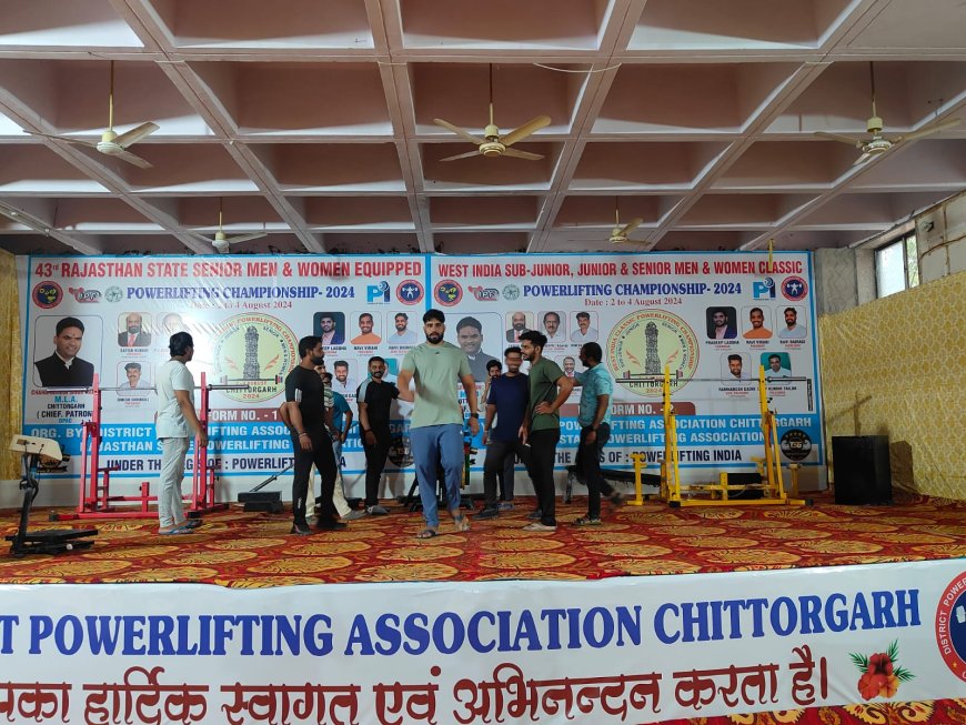तीन दिवसीय वेस्ट इण्डिया नेशनल पावरलिफ्टिंग चैम्पियनशिप 2 से प्रारंभ, तैयारिया पूर्ण