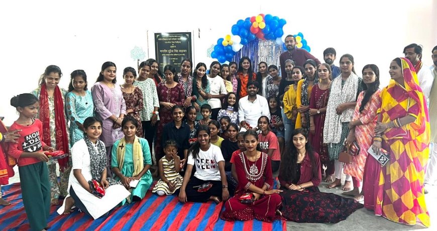 धनेश्वर महादेव के पवित्र स्थल पर 101 बहनों के हाथों रक्षा सूत्र बधवाए