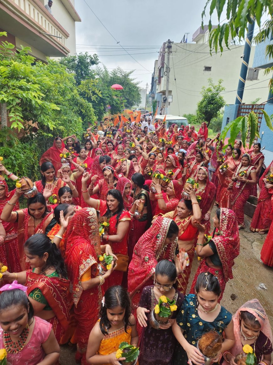 समता नगर शिकारवाडी में गणेश महोत्सव का आगाज