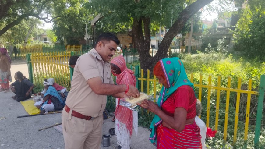 दीपावली पर गरीबों की मददगार बनी चित्तौड़गढ़ पुलिस