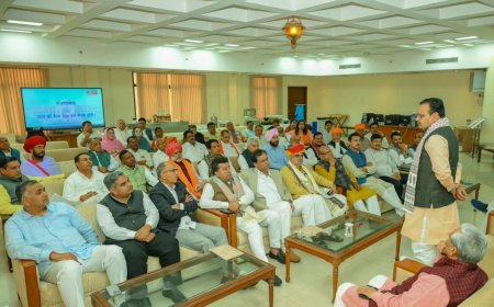 भाजपा प्रदेश अध्यक्ष के लिए मदन राठौड़ ने दाखिल किया नामांकन