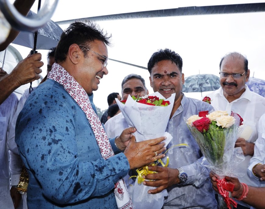 चंद्रभान ने सीएम का स्वागत किया कृपलानी को दी बधाई