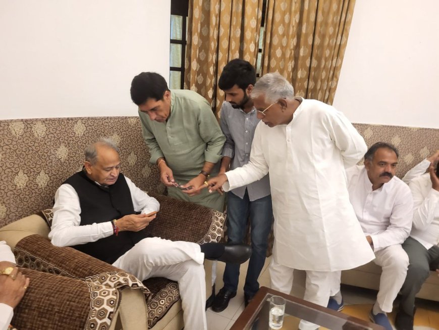 पूर्व मुख्यमंत्री गहलोत कल आएंगे कपासन