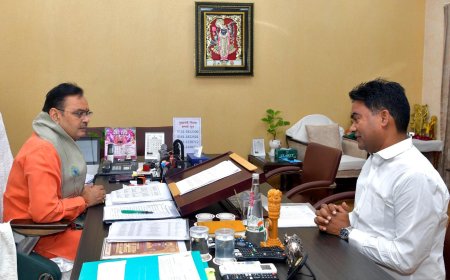 विधायक चंद्रभान ने मुख्यमंत्री से की भेंट