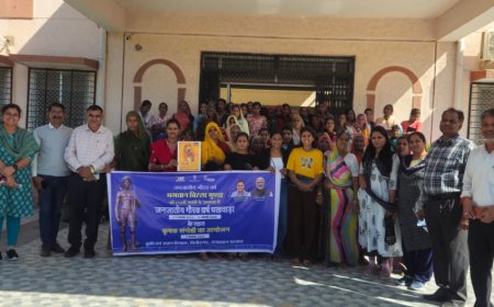 भगवान बिरसा मुंडा की जयंती पर कृषकों संग आयोजित हुआ जनजागरण कार्यक्रम