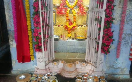 नर्सिंग मंदिर पर अन्नकूट सम्पन्न