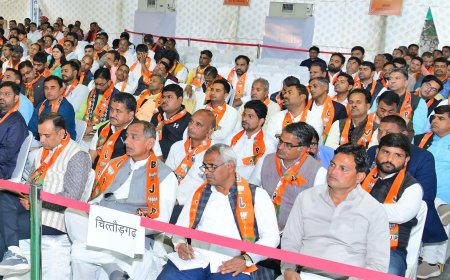 सीएम हाउस में चित्तौड़गढ़ भाजपा की विशेष बैठक, दो स्तर पर सत्ता-संगठन तालमेल पर सीधा संवाद