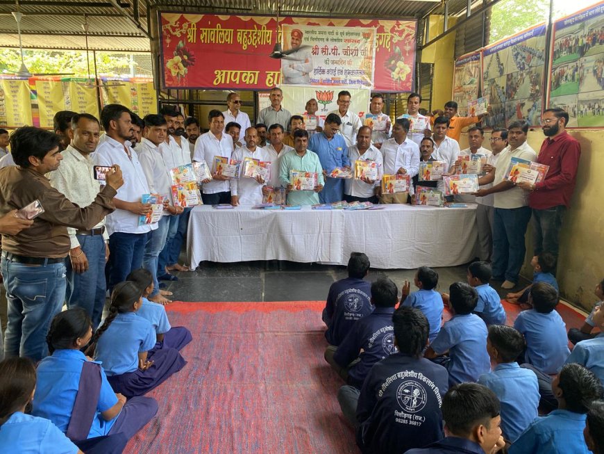 सांसद सी.पी. जोशी के जन्मदिवस पर चित्तौड़गढ़ में तीन दिवसीय सेवा अभियान सम्पन्न