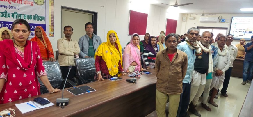 भगवान बिरसा मुंडा की जयंती पर कृषकों संग आयोजित हुआ जनजागरण कार्यक्रम