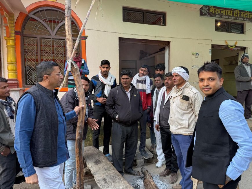 युवाओं के साथ प्रशासन का संवाद, विधायक धाकड़ ने देखी एसआईआर गतिविधिया