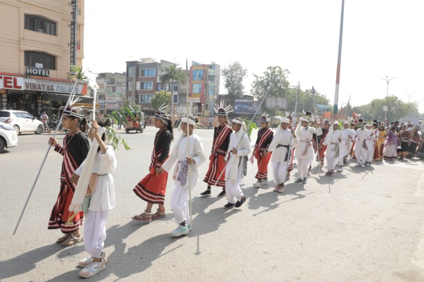 बिरसा मुंडा जयंती के 150 वें वर्ष पर जिला स्तरीय समारोह आयोजित