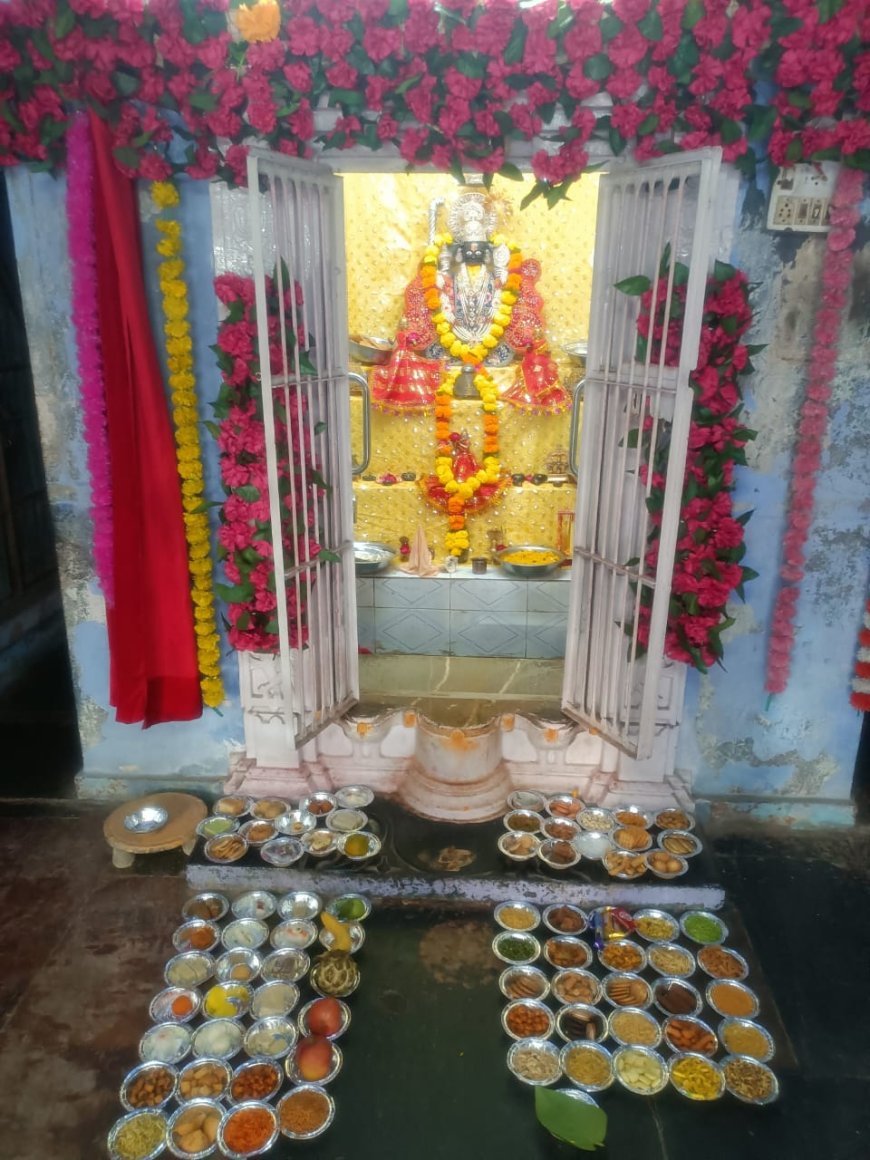 नर्सिंग मंदिर पर अन्नकूट सम्पन्न