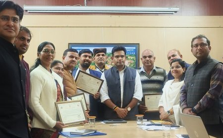 जिले के 10 बीएलओ सुपरवाईजर राज्य स्तर पर सम्मानित