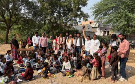 गो सेवा कर दिव्यांग बालकों व सेवा बस्ती में मनाया नाहटा का जन्मदिन