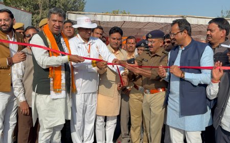 पूर्व प्रधानमंत्री वाजपेयी के जन्मदिन पर अटल उद्यान का लोकार्पण एवं सेवानिवृत्त पुलिस कर्मियों का सम्मान