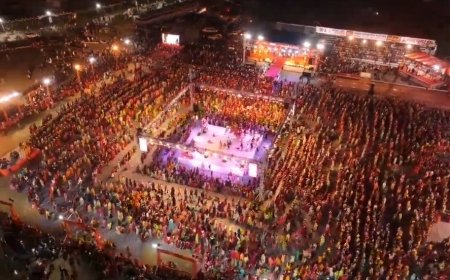 शक्ति–भक्ति–शौर्य की नगरी में घूमर का विश्व कीर्तिमान