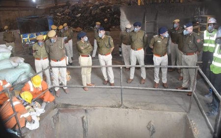 9 पुलिस थानों के 30 प्रकरणों में जब्त 50 क्विंटल से अधिक अवैध मादक पदार्थ नष्ट